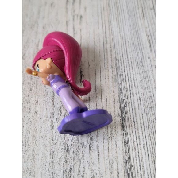 Miniature Shimmer shine pink hair toy figure - Picture 4 of 5